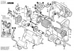 Bosch 0 603 386 003 Psb 650-2 Percussion Drill 230 V / Eu Spare Parts